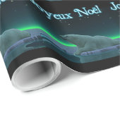 Joyeux Noё l - Ice Edge Polar Beer Cadeaupapier (Rol Hoek)