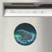 Joyeux Noё l - Ice Edge Polar Beer Magneet (Insitu (Vaatwasser))