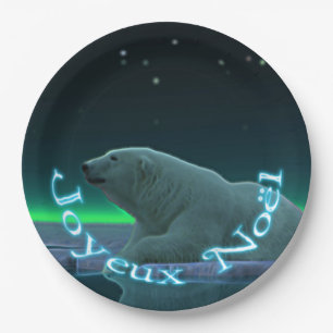 Joyeux Noё l - Ice Edge Polar Beer Papieren Bordje