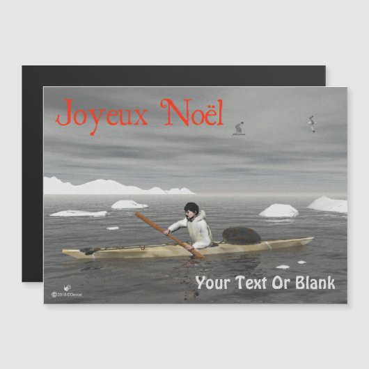 Joyeux Noё l - Inuit Kayak (Voorkant / Achterkant)