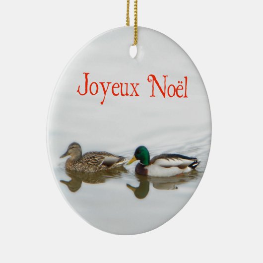 Joyeux Noё l - Mallards Keramisch Ornament (Rechts)