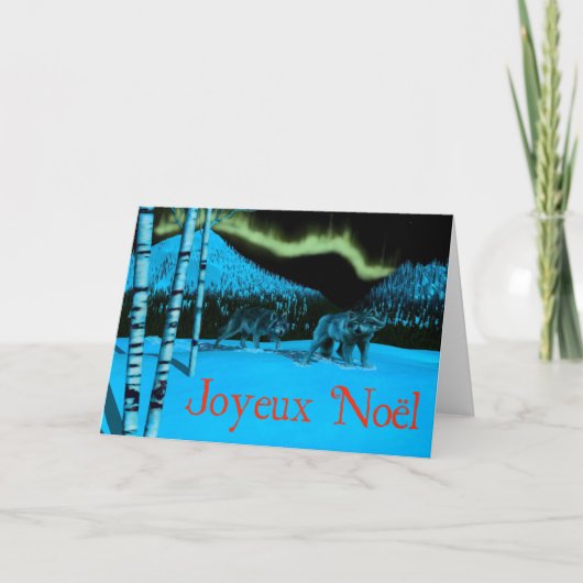 Joyeux Noё l - Night Patrol Feestdagen Kaart (Voorkant)