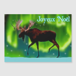 Joyeux Noё l - Northern Lights Moose