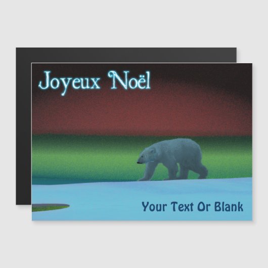 Joyeux Noё l - Polar Lights Polar Beer (Voorkant / Achterkant)