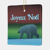 Joyeux Noё l - Polar Lights Polar Beer Keramisch Ornament (Links)