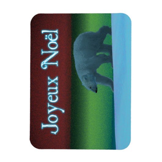 Joyeux Noё l - Polar Lights Polar Beer Magneet (Verticaal)