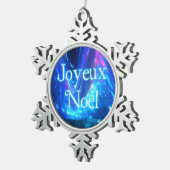 Joyeux Noё l - Qaanaaq - Noord - Tin Sneeuwvlok Ornament (Rechts)