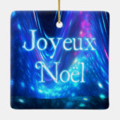 Joyeux Noё l - Qaanaaq - Northern Lights Keramisch Ornament (Achterkant)