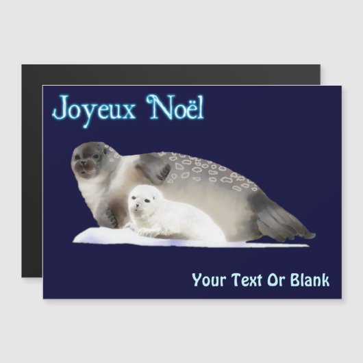 Joyeux Noё l - Ringed zegel (Voorkant / Achterkant)