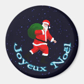Joyeux Noё l - Santa Claus Magneet (Voorkant)