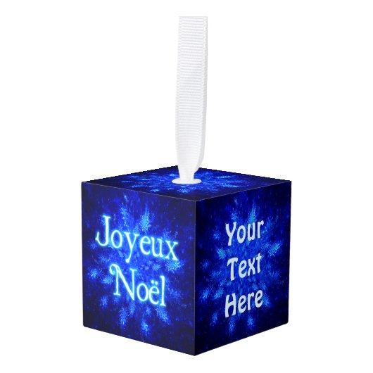 Joyeux Noё l - Snowburst Decoratie (Voorkant hoekig)