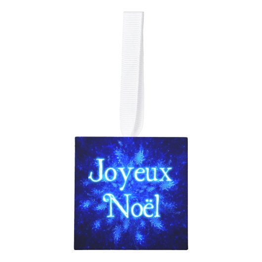 Joyeux Noё l - Snowburst Decoratie (Voorkant)