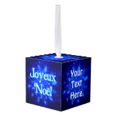 Joyeux Noё l - Snowburst Decoratie (Achter hoekig)