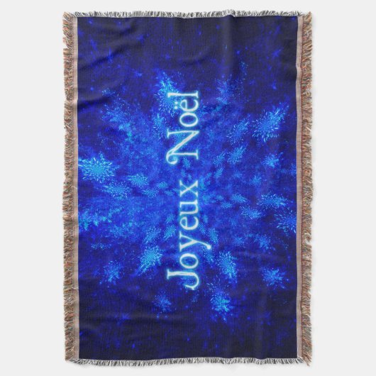 Joyeux Noё l - Snowburst Deken (Voorkant Verticaal)