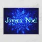 Joyeux Noё l - Snowburst Feestdagenkaart (Voorkant)