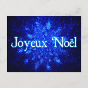 Joyeux Noё l - Snowburst Feestdagenkaart