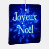Joyeux Noё l - Snowburst Keramisch Ornament (Rechts)