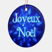 Joyeux Noё l - Snowburst Keramisch Ornament (Links)