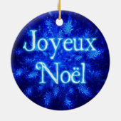 Joyeux Noё l - Snowburst Keramisch Ornament (Achterkant)