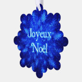 Joyeux Noё l - Snowburst Ornament Kaart (Links)