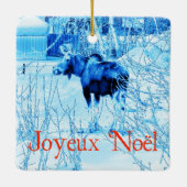 Joyeux Noё l - Urban Moose Keramisch Ornament (Achterkant)