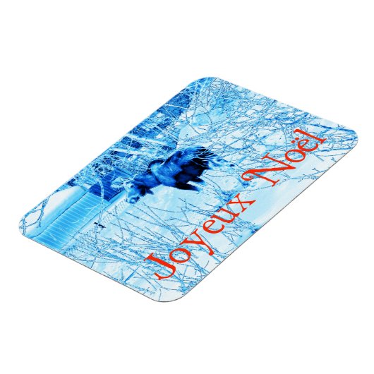 Joyeux Noё l - Urban Moose Magneet (Linkerzijde)