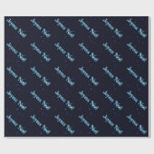 Joyeux Noё l. - Vrolijk kerstfeest Cadeaupapier (Vlak)