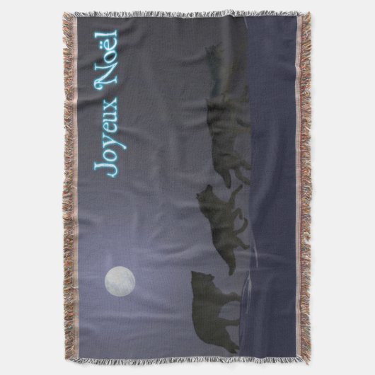 Joyeux Noё l - Wolfpack Deken (Voorkant Verticaal)