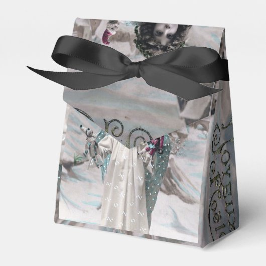 Joyeux Noel Bedankdoosjes (Voorkant Zijde)