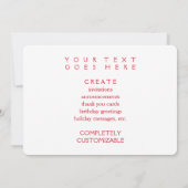 Joyeux Noel bokeh boomlichten Kaart (Achterkant)