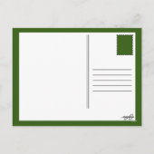 Joyeux Noël bokeh Feestdagenkaart (Achterkant)