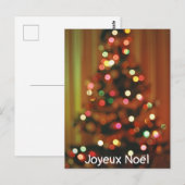 Joyeux Noël Briefkaart (Voorkant / Achterkant)