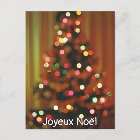 Joyeux Noël Briefkaart (Voorkant)