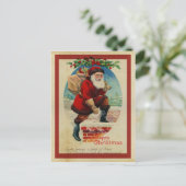 Joyeux Noël Briefkaart (Staand voorkant)