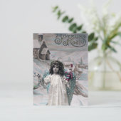 Joyeux Noel Briefkaart (Staand voorkant)