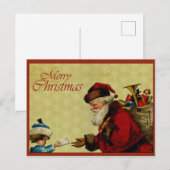 Joyeux Noël Briefkaart (Voorkant / Achterkant)