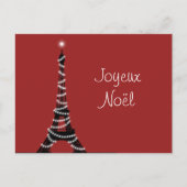 Joyeux Noël Briefkaart (Voorkant)