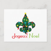 Joyeux Noel Briefkaart (Voorkant)