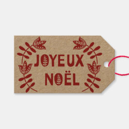 Joyeux Noel Cadeau Labels Cadeaulabel
