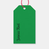 Joyeux Noel Cadeaulabel (Achterkant)
