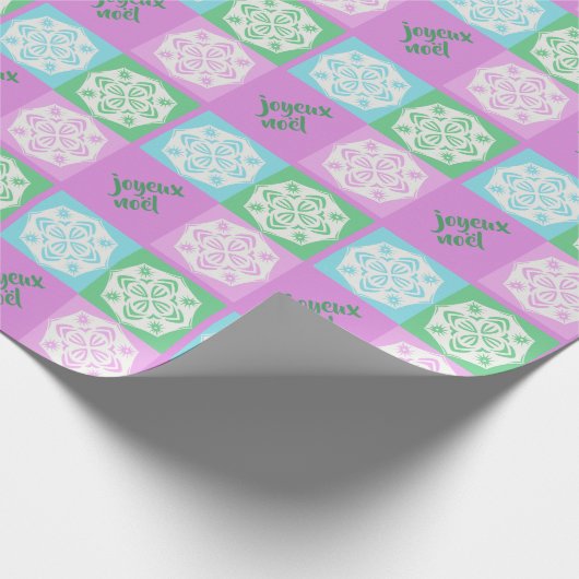 Joyeux Noel Cadeaupapier (Hoek)