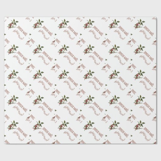 Joyeux Noël Cadeaupapier (Vlak)