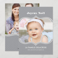 Joyeux Noël - Carte foto van de vacances
