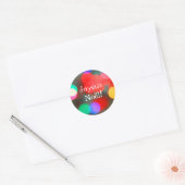 Joyeux Noël Dancing Lights Sticker (Envelop)