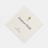 Joyeux Noel - delicate pine branches Servet (Hoek)