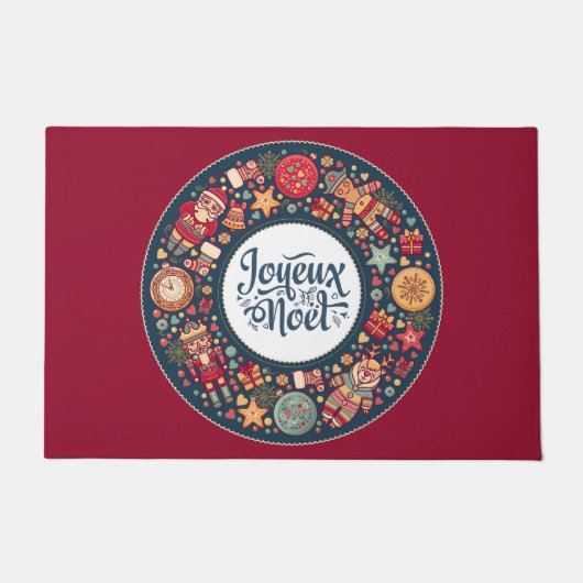 Joyeux Noel Doormat Deurmat (Voorkant)