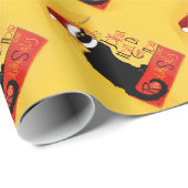 Joyeux Noël Du Chat Noir Cadeaupapier (Rol Hoek)