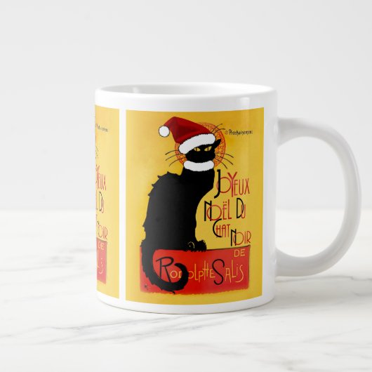 Joyeux Noël Du Chat Noir Grote Koffiekop (Rechts)