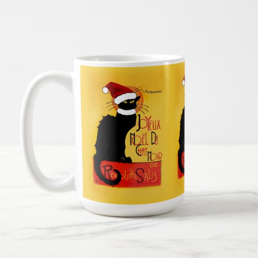 Joyeux Noël Du Chat Noir Koffiemok (Links)