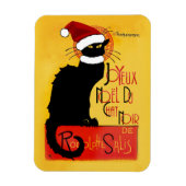 Joyeux Noël Du Chat Noir Magneet (Verticaal)